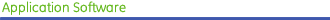 Application Software